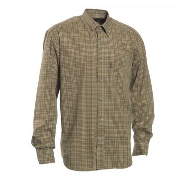T. DEERHUNTER Marshall Yeşil Kareli Uzun Kol Gömlek 39/40