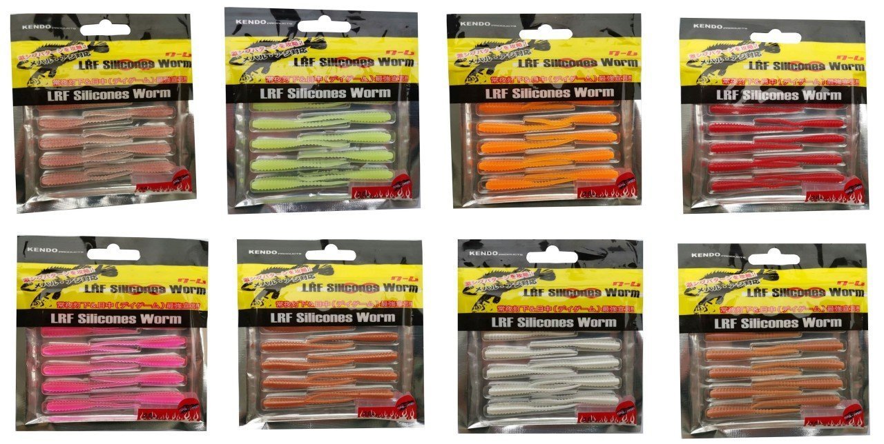 Kendo Karides Kokulu LRF Silikonu 2 ınch Sahte Balık
