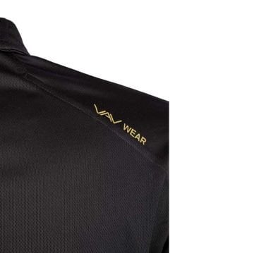 VAV Vlac-01 Polo Yaka Tişört Siyah XL