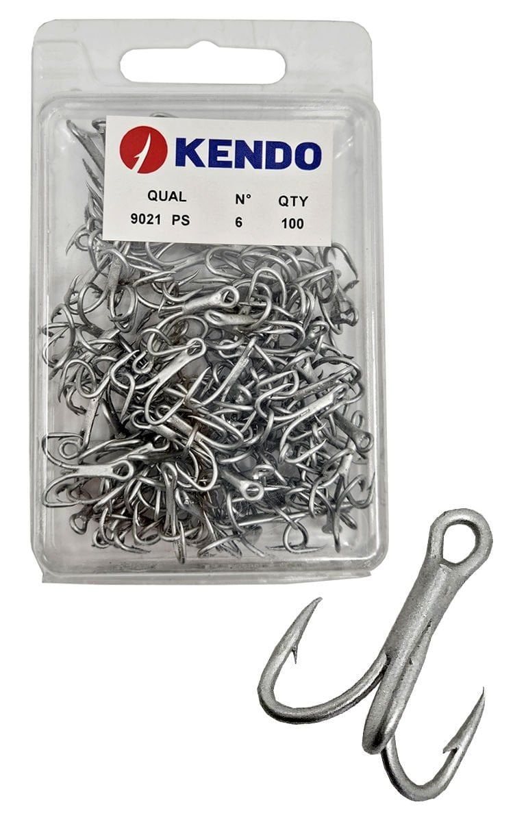 Kendo 9021 PS Faultless Treble 100 Adet 3 lü Çarpma İğnesi