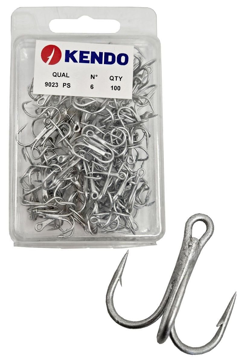 Kendo 9023 PS Round Treble 100 Adet 3'lü Çarpma İğnesi