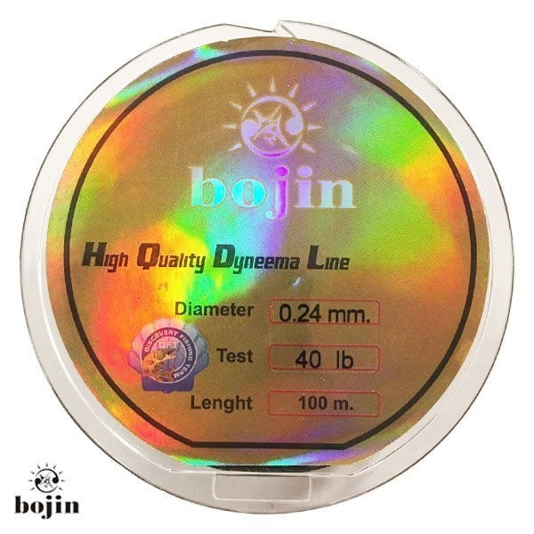 T. DFT Bojin Dyneema İp Misina 100 m - 0.24 mm  - Yeşil