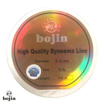 T. DFT Bojin Dyneema İp Misina 100 m - 0.12 mm - Yeşil