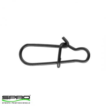 SPRO Matte Black Easy Snap Fırdöndü #00