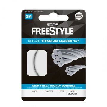 SPRO Freestyle Reload Titaniyum Lider 0,24mm 2m