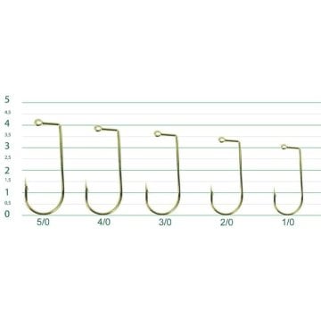 T. DFT 9146R Bronze Olta İğnesi:2/0 1/1000