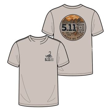 5.11 DESERTSCAPE S/S TEE TISORT