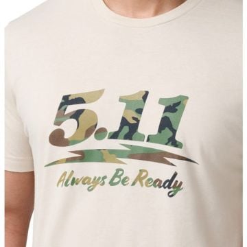 5.11 WOODLAND MOTO LOGO SS TEE TISORT