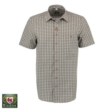 T. OS-Trachten Erkek Yarım Kollu Gömlek 37/38