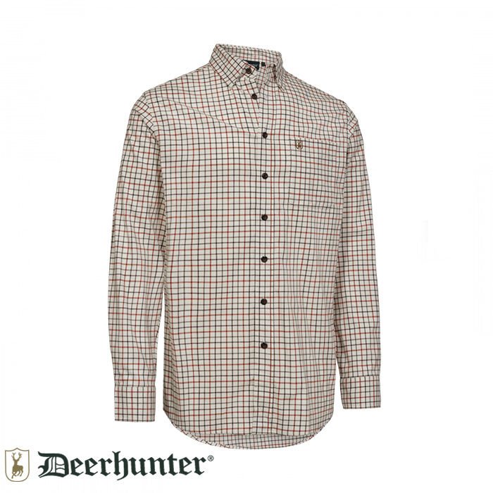 DEERHUNTER Gavin Turuncu Kareli Gömlek 41/42