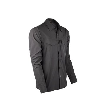 VAV Uzun Kol Gömlek Tacflex-01 Füme - S