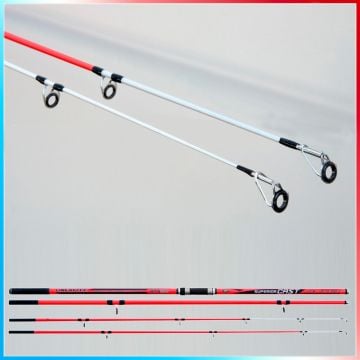 Lineaeffe 2290642 Superior Cast Hybrid+Tubular 420cm 3 Parça Surf Kamış UP TO 200gr  Atar