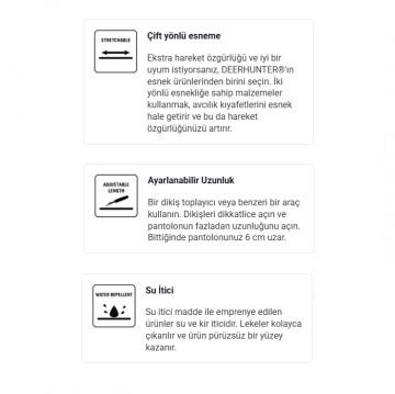 DEERHUNTER Lady Traveler Siyah Pantolon 40