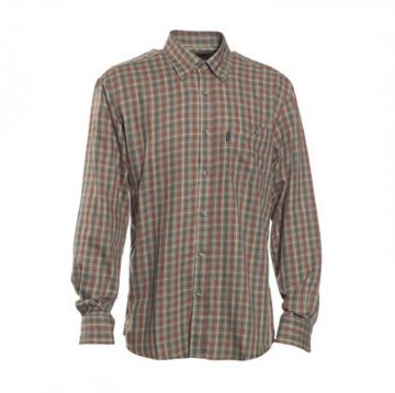 T. DEERHUNTER Waylon 499 Red Kareli  Uzun Kol Gömlek 41/42